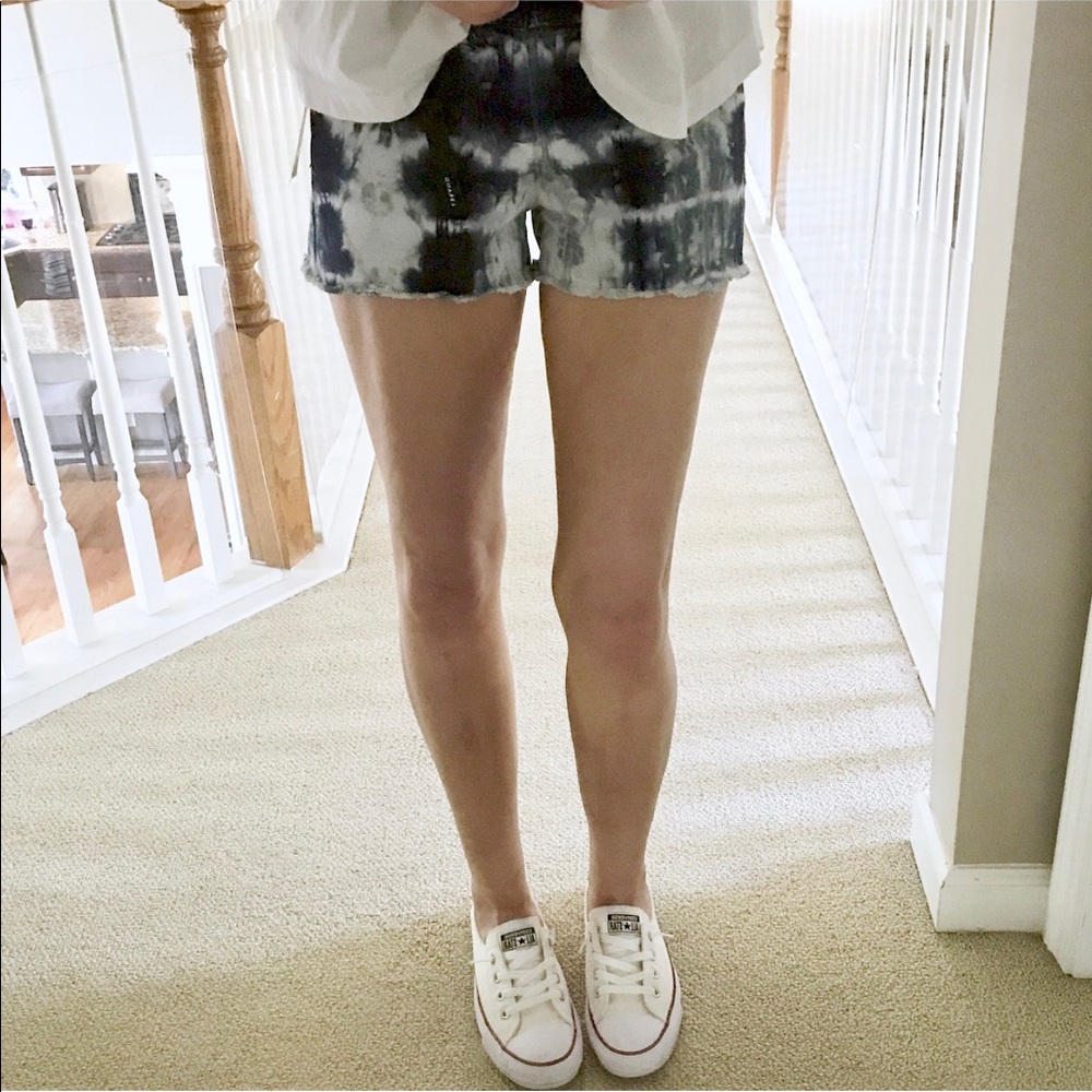 J Brand Cut Off Tie Dye Shorts - Picture 8 of 8